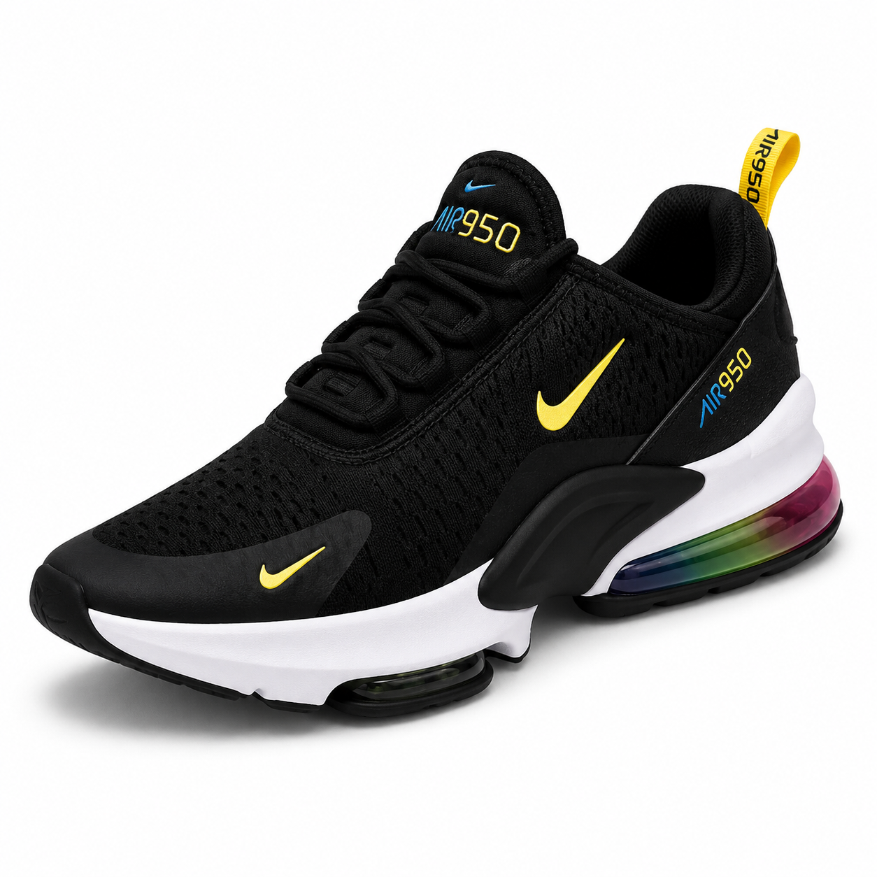 PRETO COLORIDO NIKE AIR 950